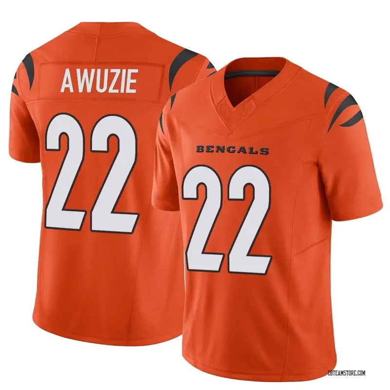 Orange Men's Chidobe Awuzie Cincinnati Bengals Limited Vapor Untouchable  Super Bowl LVI Bound Jersey