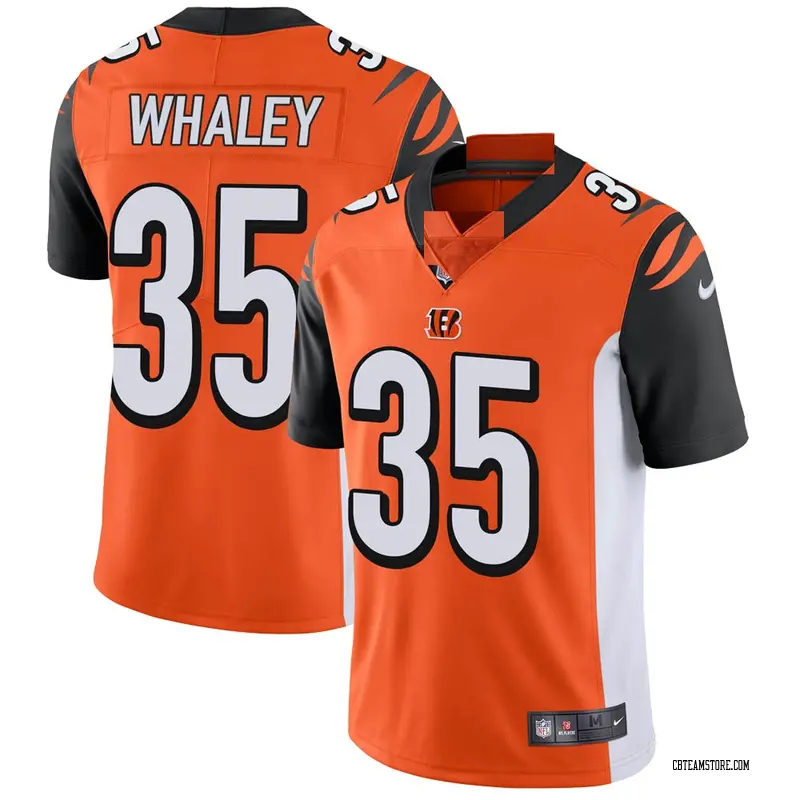 Men's Devwah Whaley Cincinnati Bengals Vapor Untouchable Jersey ...