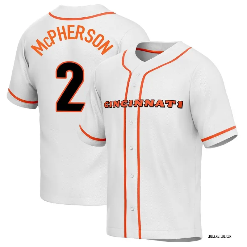 Bengals Evan McPherson Jersey White 2 Men's Vapor Limited Super Bowl LVI 2022