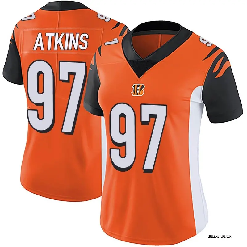 Orange Men's Jaylen Moody Cincinnati Bengals Limited Vapor F.U.S.E. Jersey