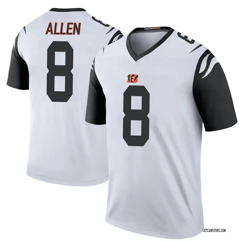 Youth Brandon Allen Cincinnati Bengals Color Rush Jersey - White Legend