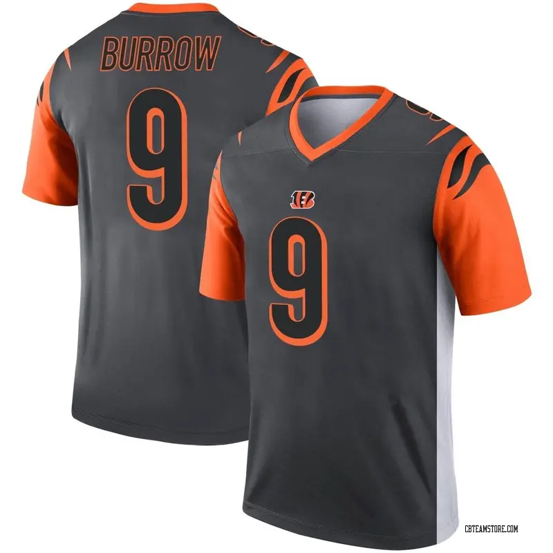 Joe Burrow Cincinnati Bengals Nike Youth Inverted Team Game Jersey - Gray